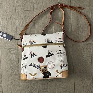 Miami Marlins Dooney & Bourke crossbody  handbag